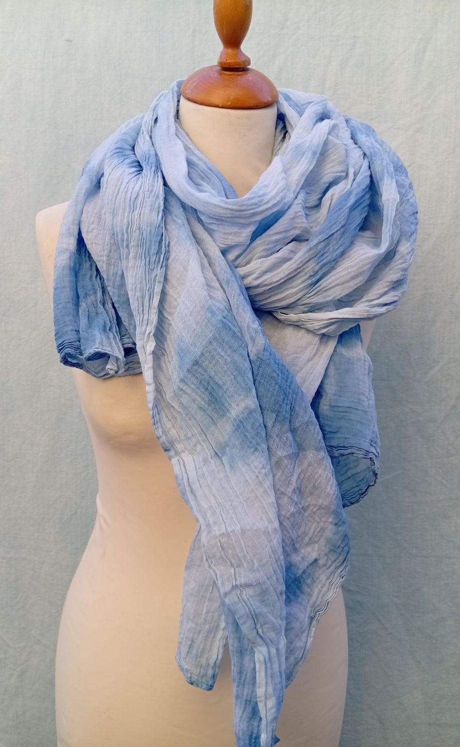 Chèche tie and dye Isatis – Image 3