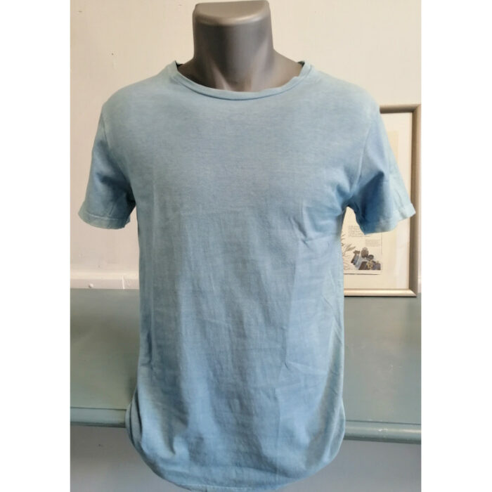 T shirt uni Bleu clair taille XS