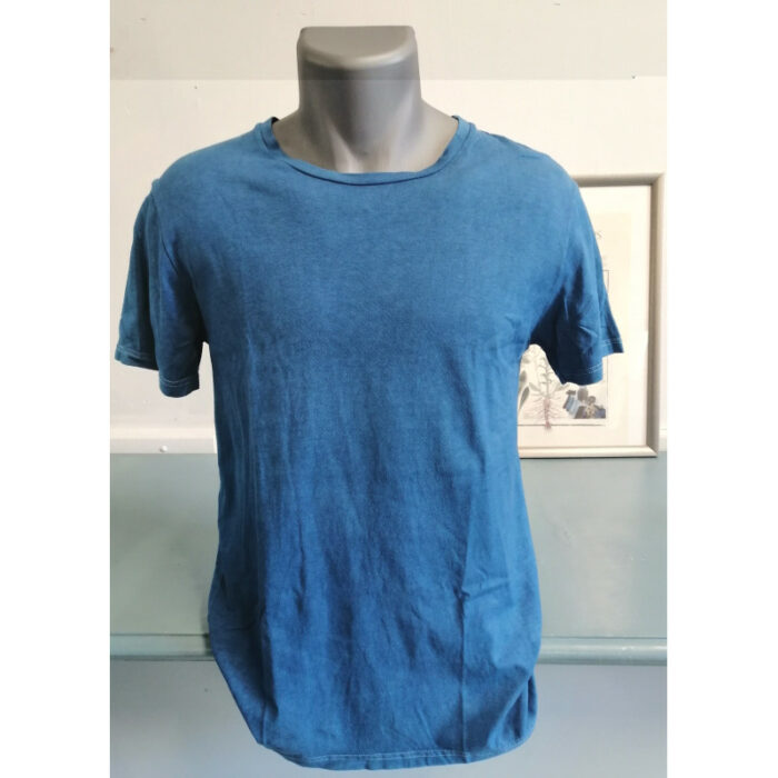 T shirt uni Bleu Moyen