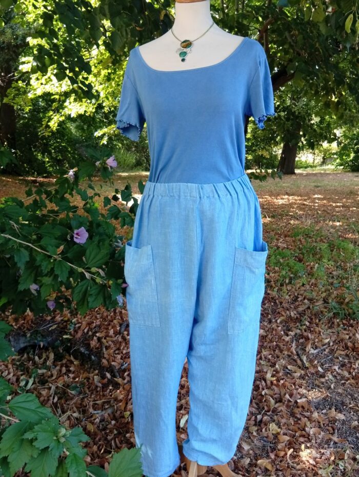 Pantalon en lin français