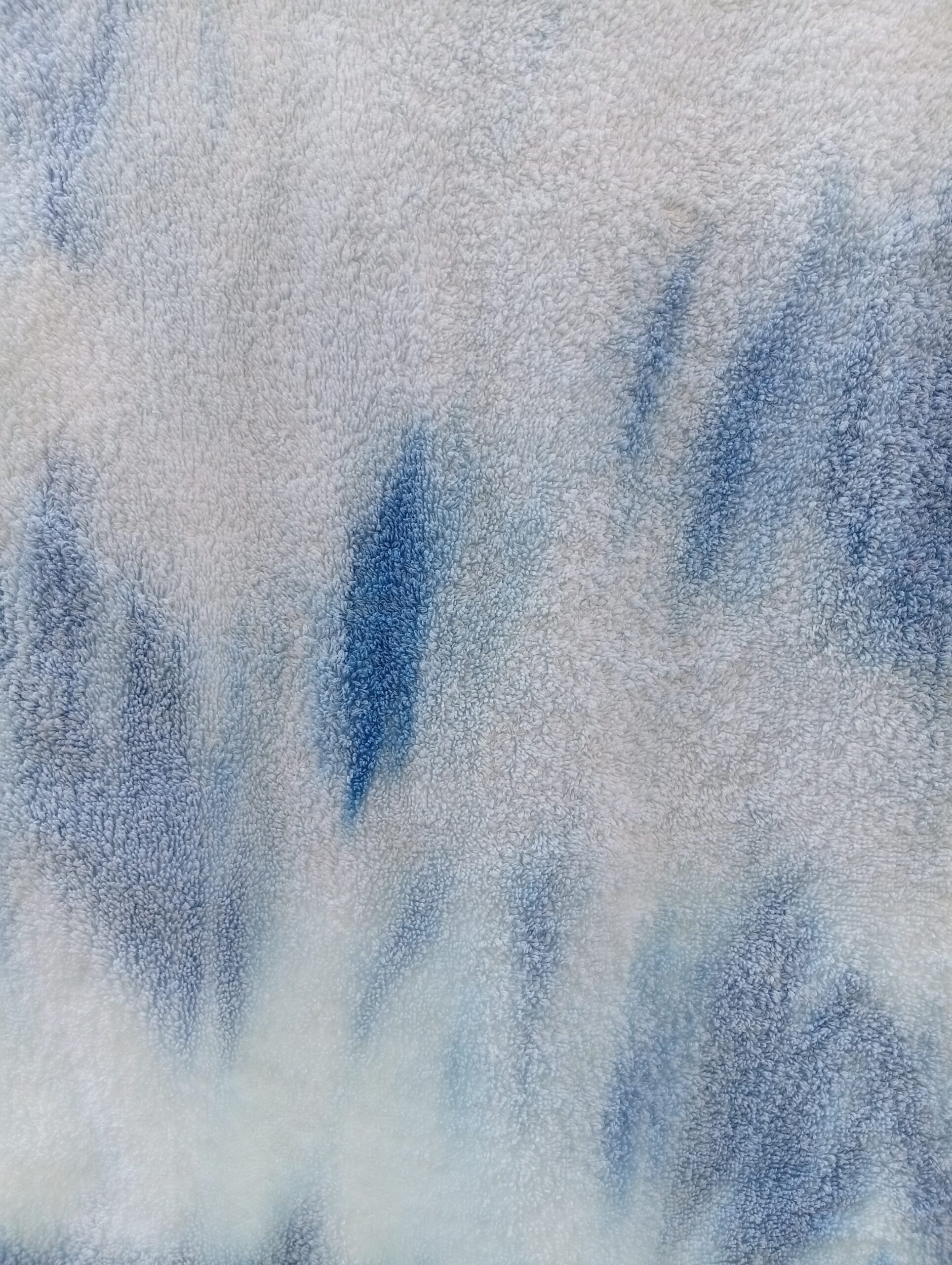 Drap de bain Tie and Dye 100% coton modèle Saphir – Image 4